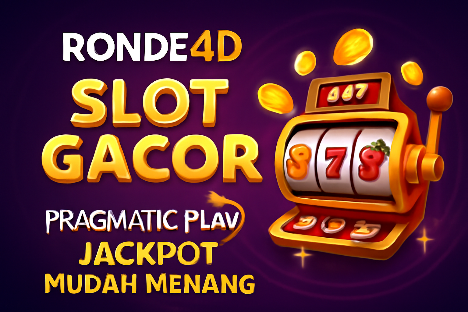 Ronde4d Slot Gacor Pragmatic Play Jackpot Mudah Menang